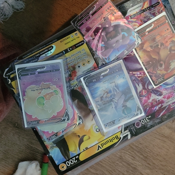 Pokemon ○ 5 VMAX & V card lot for $19 - Picture 4 of 4
